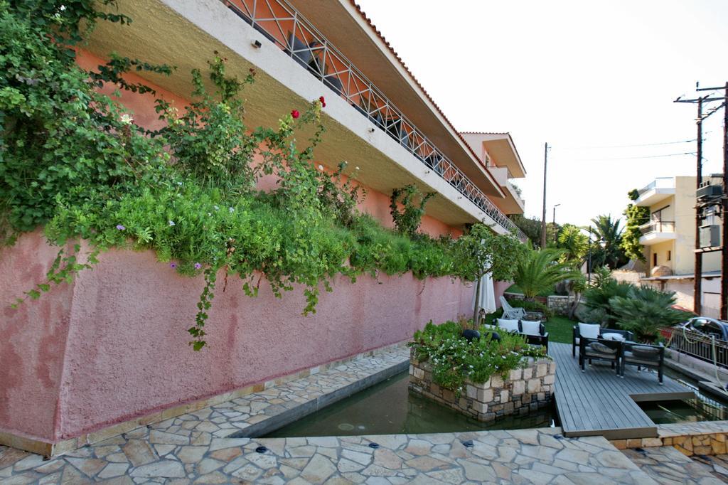 Sandy Bay Hotel Plomari Exterior photo