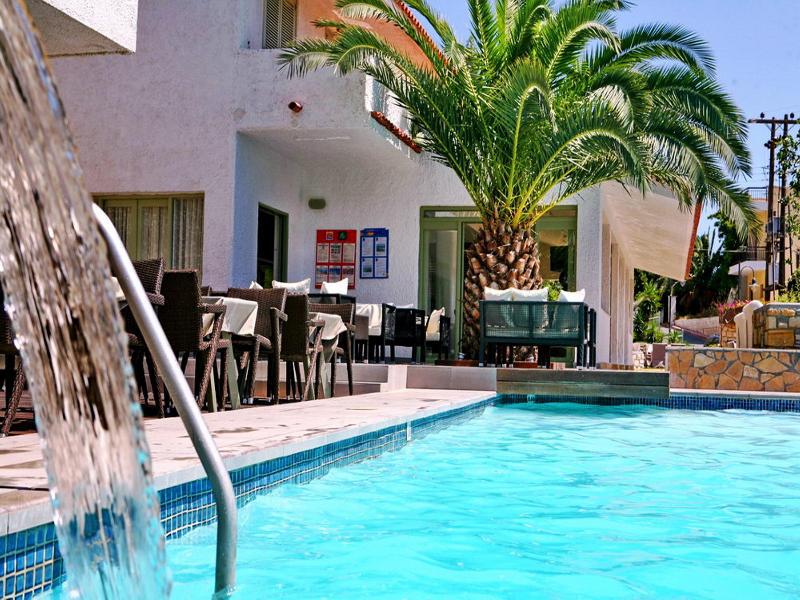 Sandy Bay Hotel Plomari Exterior photo