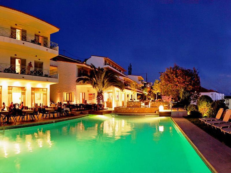 Sandy Bay Hotel Plomari Exterior photo