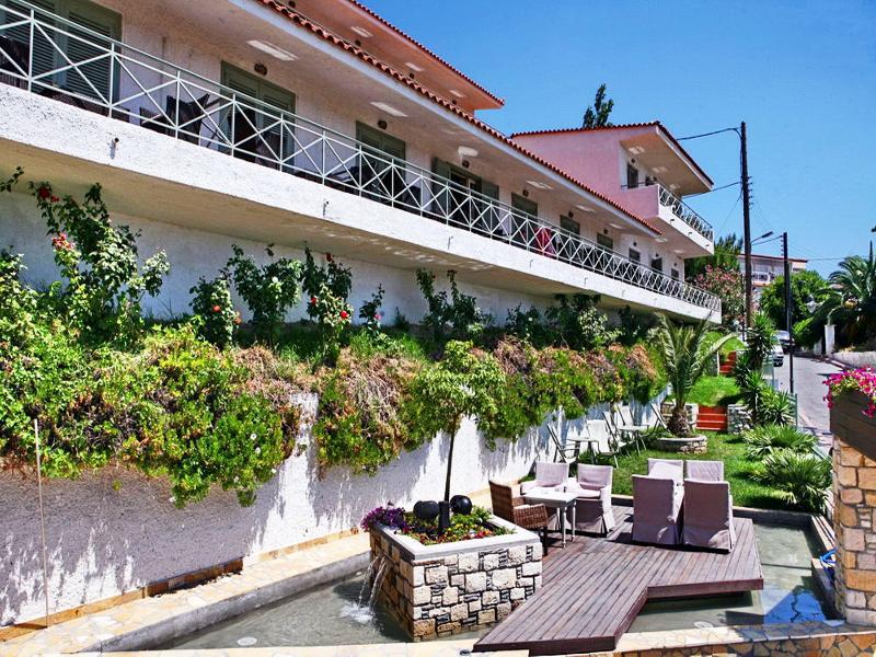 Sandy Bay Hotel Plomari Exterior photo