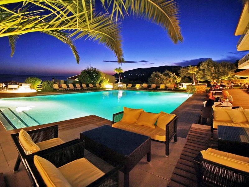 Sandy Bay Hotel Plomari Exterior photo