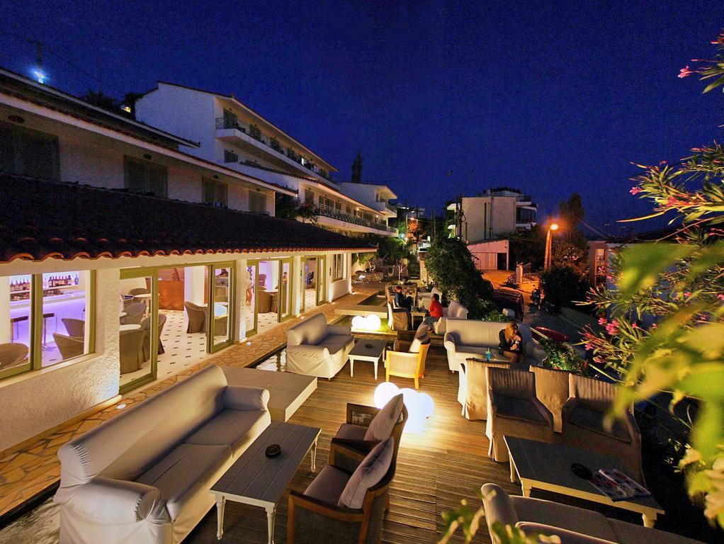 Sandy Bay Hotel Plomari Exterior photo