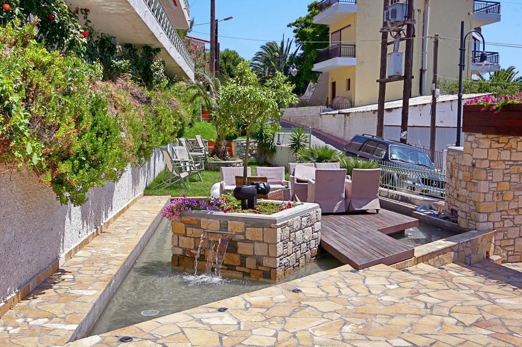 Sandy Bay Hotel Plomari Exterior photo